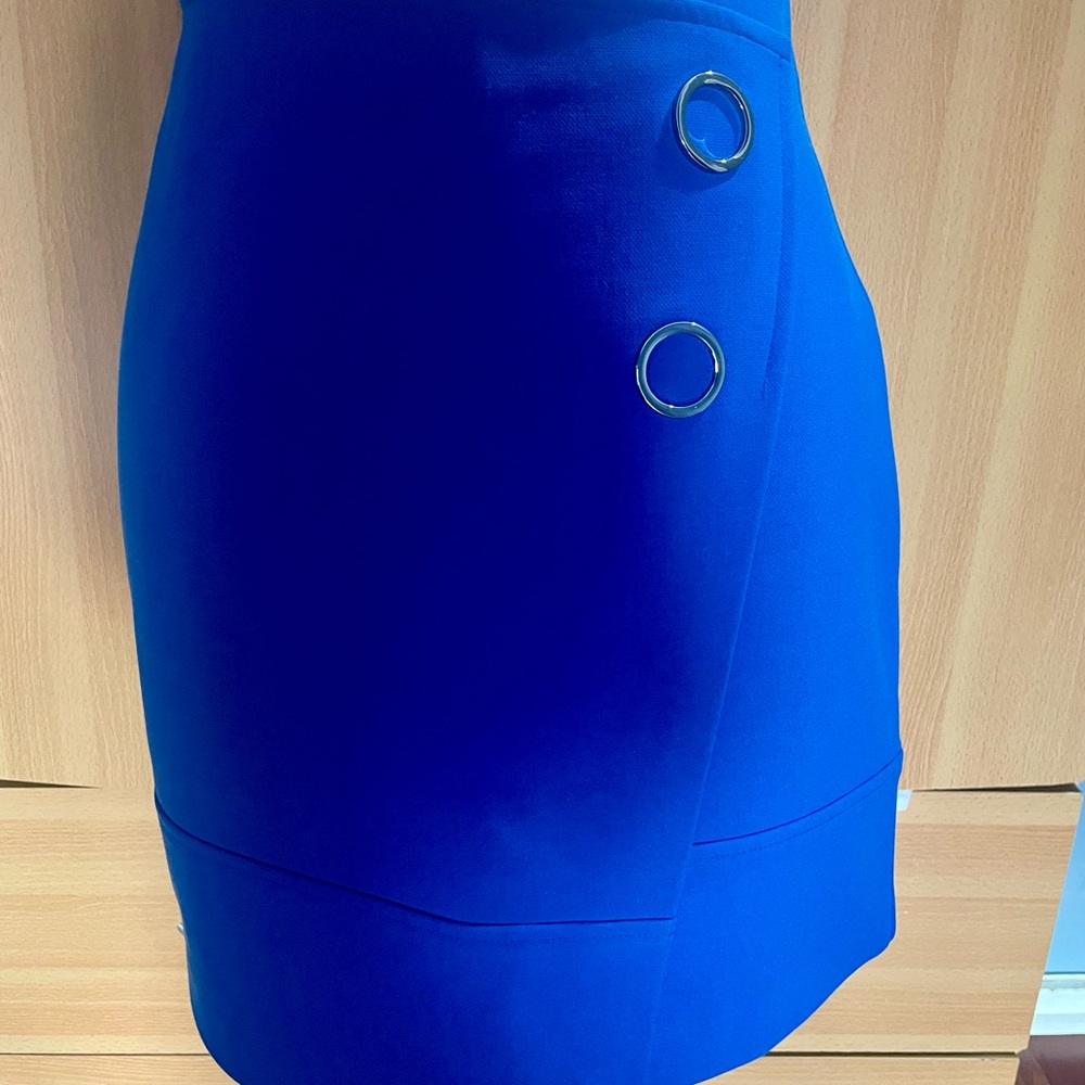 H&M Bright Blue Cobalt Pencil Skirt